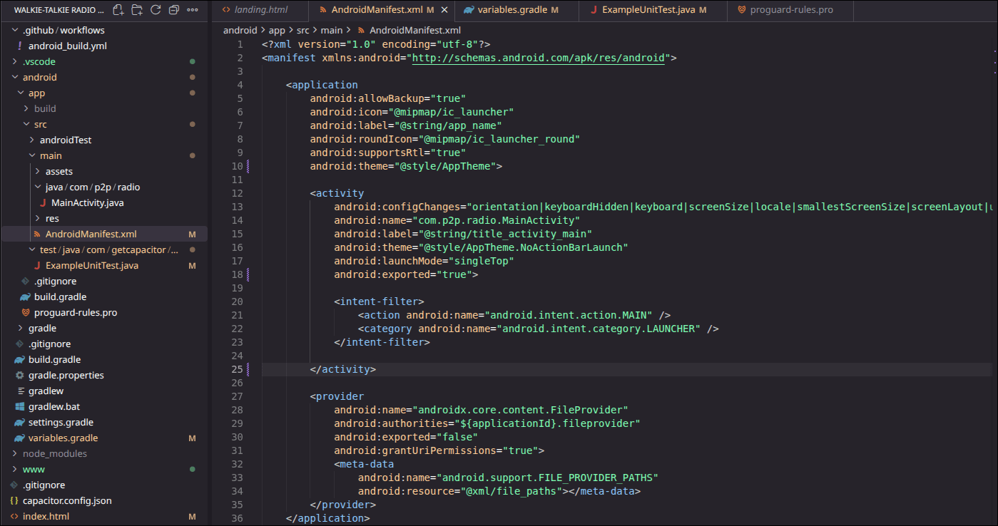 P2P Radio screenshot 3